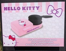Nueva sopa y sandwichera Hello Kitty para niños.  Nunca abierto. Nunca usado.