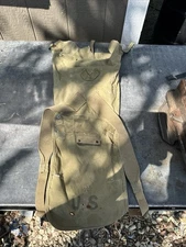 US Army Military M1910 Haversack Backpack Field Gear As Is