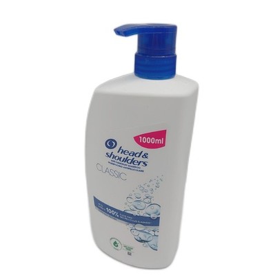 Head Shoulders Shampoo Haarpflege Antischuppen Classic Clean 1000ml Spender