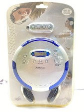 Audiophase CD315 Portable CD Player NOS Sealed Y2K Headphones Remote Anti-Skip