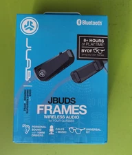 Brand New JLab JBuds Frames Wireless Audio for Your Glasses - Black