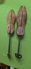 Two 2 Vintage Wooden Shoe Stretchers