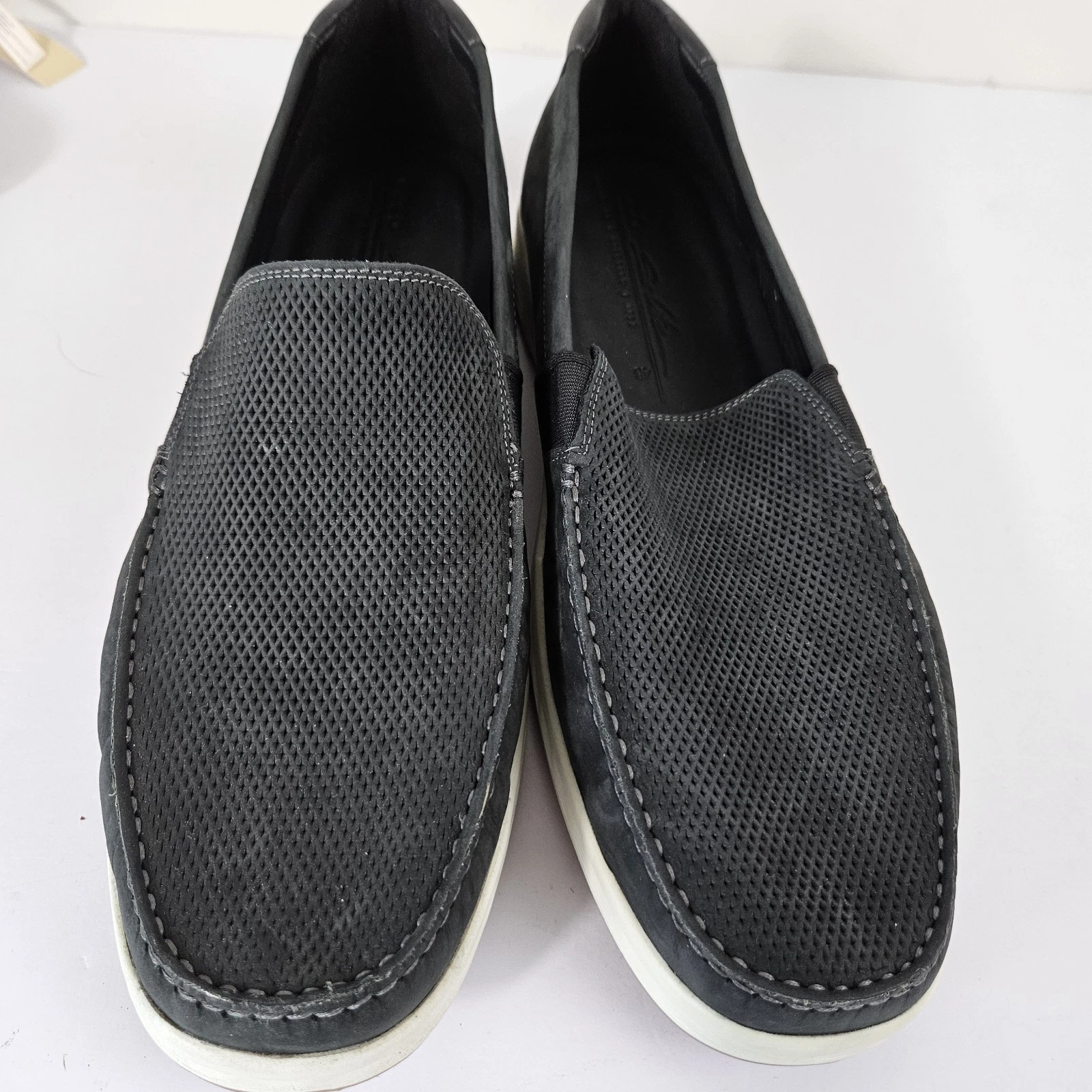 Mocassino ECCO uomo S Lite Moc Penny taglia EU 48 US 14 14 5 pelle nero nuovo senza scatola