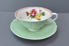 Shelley Oleander Fine Bone China Cup and Saucer.