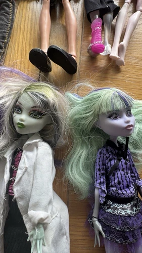 Monster High Muñecas Paquete x20 Accesorios Ropa Mascotas Figuras Raras - Imagen 16 de 21
