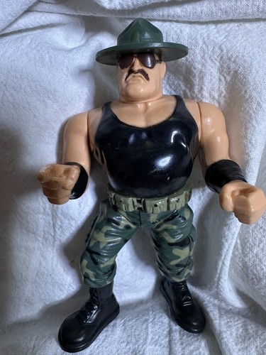 Vintage Sgt Slaughter Series 3 WWF Wrestling Hasbr...