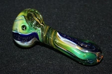 4" GENESIS GLASS Pipe Tobacco Smoking Glass Pipe COMET Glass pipes