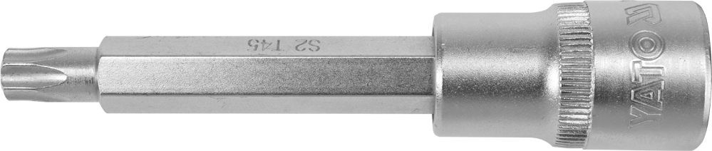 Embout de vissage Torx T45 YATO 1/2 L100mm usiné avec une précision micrométrique