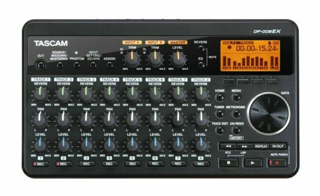 TASCAM DP-008EX Multi-Track Recorder DIGITAL POCKETSTUDIO Vintage Japan getestet - Bild 4 von 4