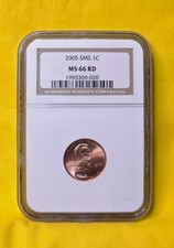 2005 SMS 1C ~ NGC MS66 RD ~ LINCOLN