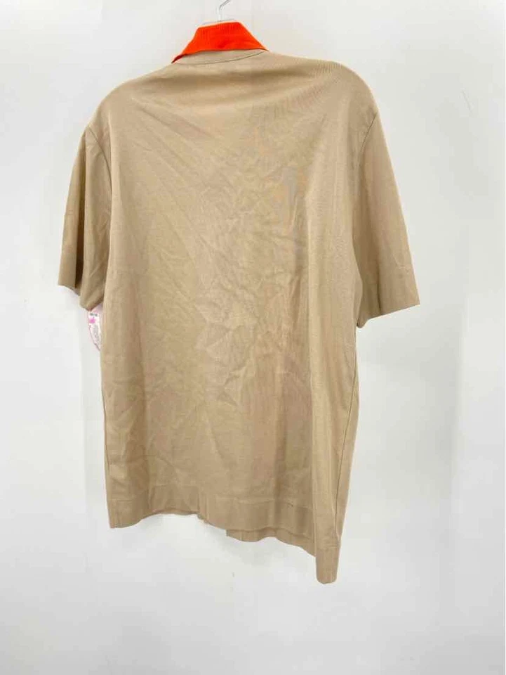 Prada de segunda mano tostado talla XL para hombre con botones Foto 2 de 3