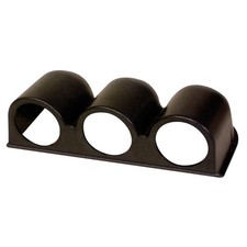 PLANCIA PORTA STRUMENTI DA CRUSCOTTO AUTO 3 POSTI 52mm PORTA MANOMETRI DOPPIO