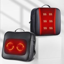 Back Massager for Pain Deep Tissue with Heat - Shiatsu Kneading Back Massage ...