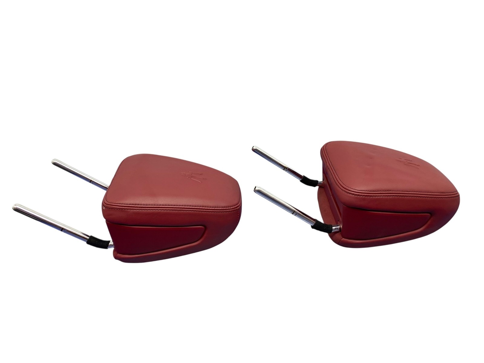 2017-2024 MASERATI LEVANTE FRONT LEFT & RIGHT HEADREST |RED RDG SET (2) *INENTS*