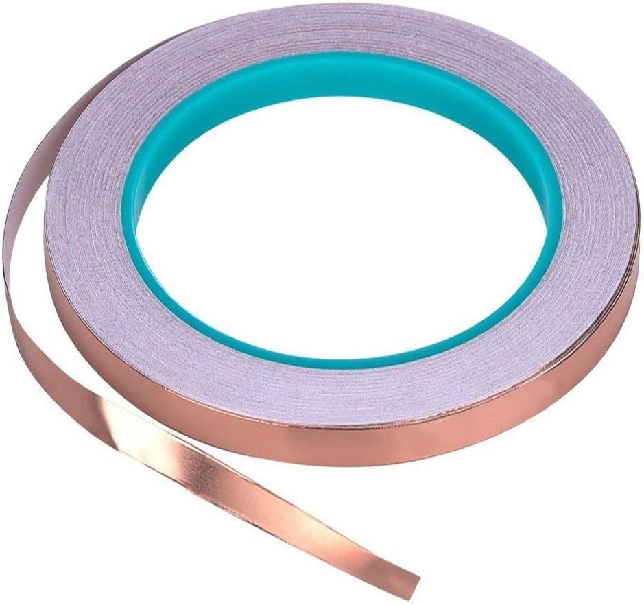 Copper Foil Tape with Double-Sided Conductive 1/4inch X 21.8yards- EMI Shield...