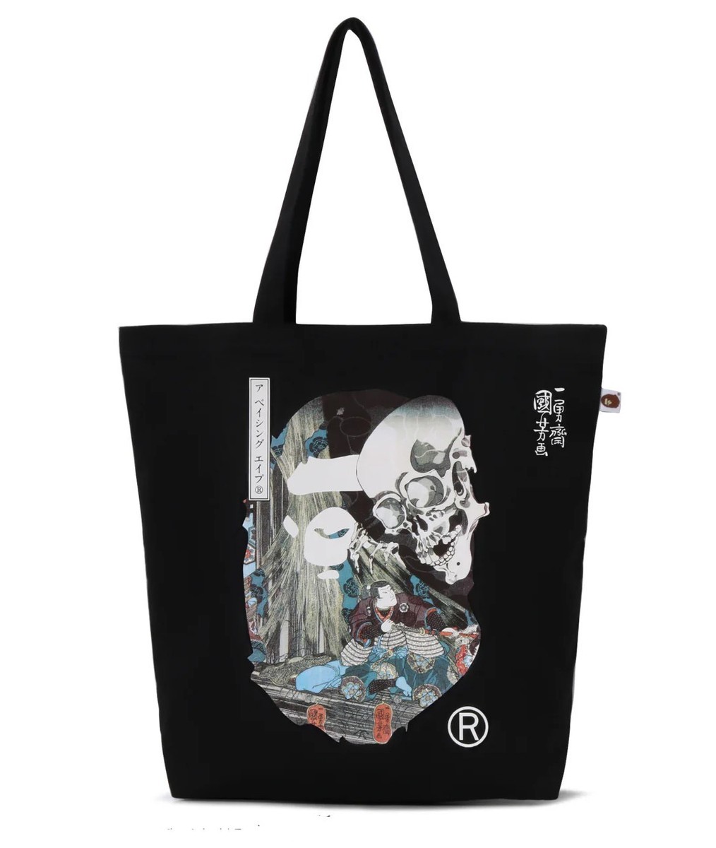 ✨希少✨APE×MODERNICA トートバッグ a bathing ape A BATHING APE Men's Goods BAPE x UKIYO-E TOTE BAG 1L73189903