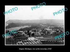 Empire Michigan View Of The Township c1920 Large Historic Old Photo
