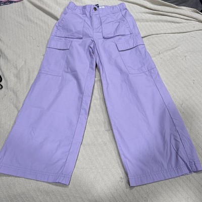 Old Navy Lavender Cargo Pants for Kids Size Large 10-12