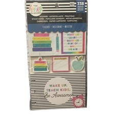 NIP MAMBI The Happy Planner stickers cardstock sticky notes PLMP-23 338 pieces