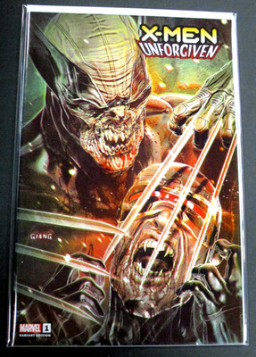 MARVEL COMICS X-MEN UNFORGIVEN #1 VARIANT  JOHN GIANG COVER ART WOLVERINE AH72
