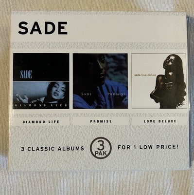 SADE 3 CD Pak Box Set Diamond Life Love Deluxe Promise