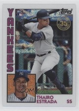 2019 Update Silver Pack 1984 Topps Baseball Chrome Thairo Estrada #T84U-28 6ki