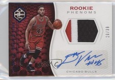 2016 Panini Limited Rookie Phenoms Jersey Prime 20/39 Denzel Valentine Auto ii1