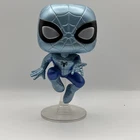 Funko Pop! Make A Wish Spider-Man SE Blue Metallic Vinyl Figure Loose OOB