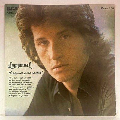 EMMANUEL - DIEZ RAZONES PARA CANTAR - 1977 MEXICAN LP ALBUM, LATIN POP
