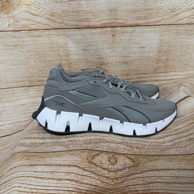 Reebok Men's Gray Zig Running Sneakers Dynamica 4 Size M 9/W 10.5