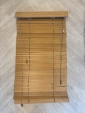 Wood Blinds High Quality Slatted Venetian 58cm Width X 100cm Drop
