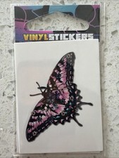 Butterfly  Vinyl Sticker 1.77 In X 2.36in- New in package