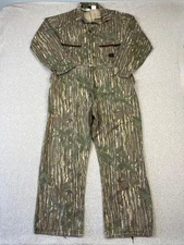 Vintage Liberty Coveralls Mens XL Realtree Camo Unlined Hunting Made USA