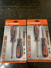 SET OF 2~Crescent Screw Biter 2 Pc Impact Extraction Screwdriver Set~NEW! 