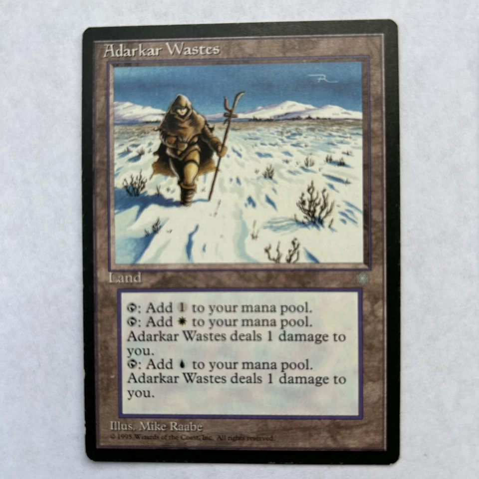 Adarkar Wastes - Ice Age - Land - MTG Cards  - Image 4 of 4