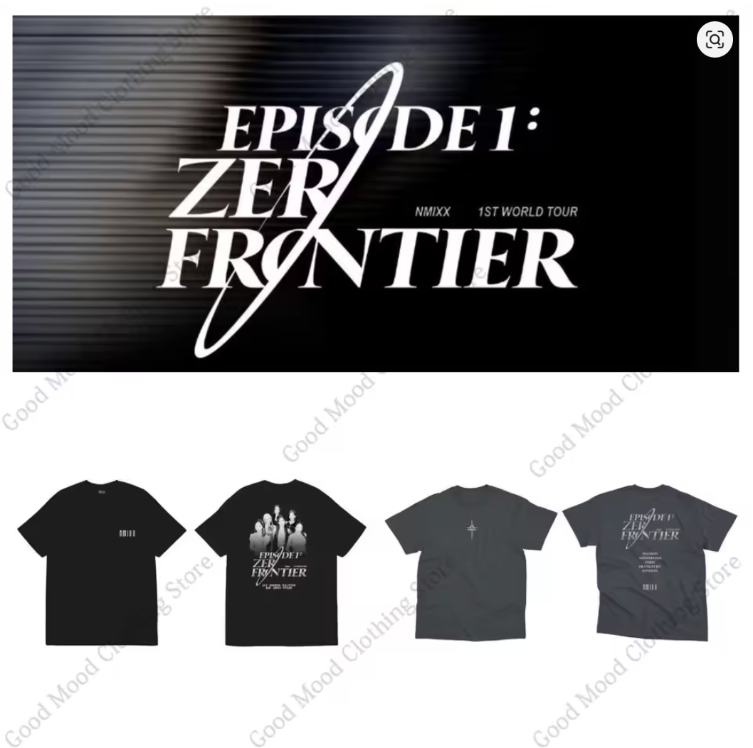 NMIXX T SHIRT 1ST WORLD TOUR EPISODE 1: ZERO FRONTIER T-SHIRT KPOP