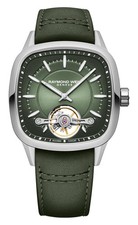 RAYMOND WEIL Libero Professionista Automatico Steel Verde Pelle Orologio da Uomo