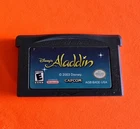 Disney's Aladdin Capcom Game Boy Advance GBA Cart Only Original Shell Tested