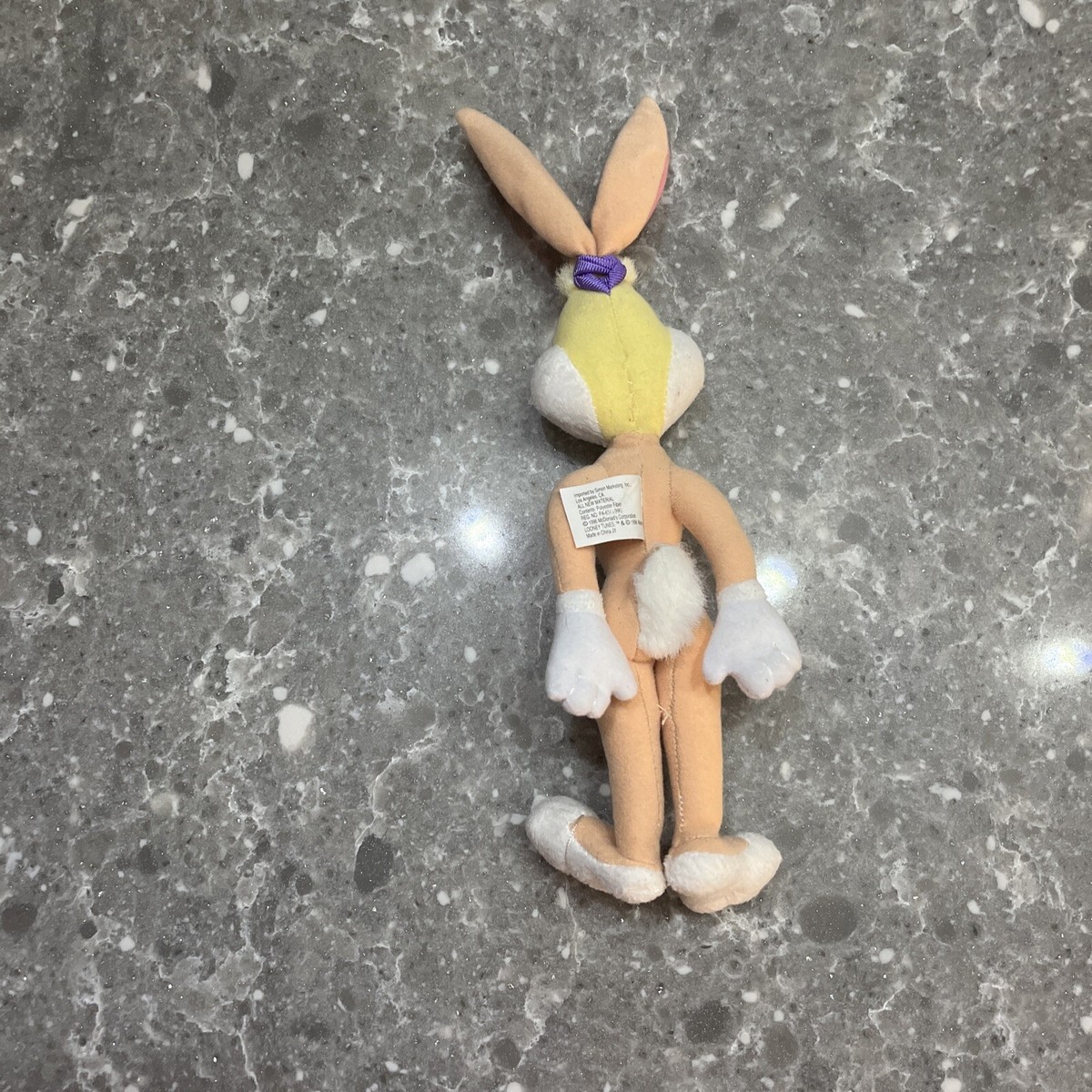 Space Jam Lola Bunny 1996 Backpack Vintage costume Toy Looney Tunes Easter A Vintage 1996 Lola Bunny Space Jam Plush Soft Toy in  main image 4