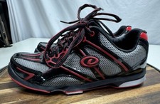 Dexter Megan Bowling Shoes Womens Size 7.5 Black Ice S8 Microfiber Slide Sole