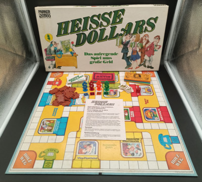 Heisse Dollars Parker 1981 80er retro vtg geprüft komplett