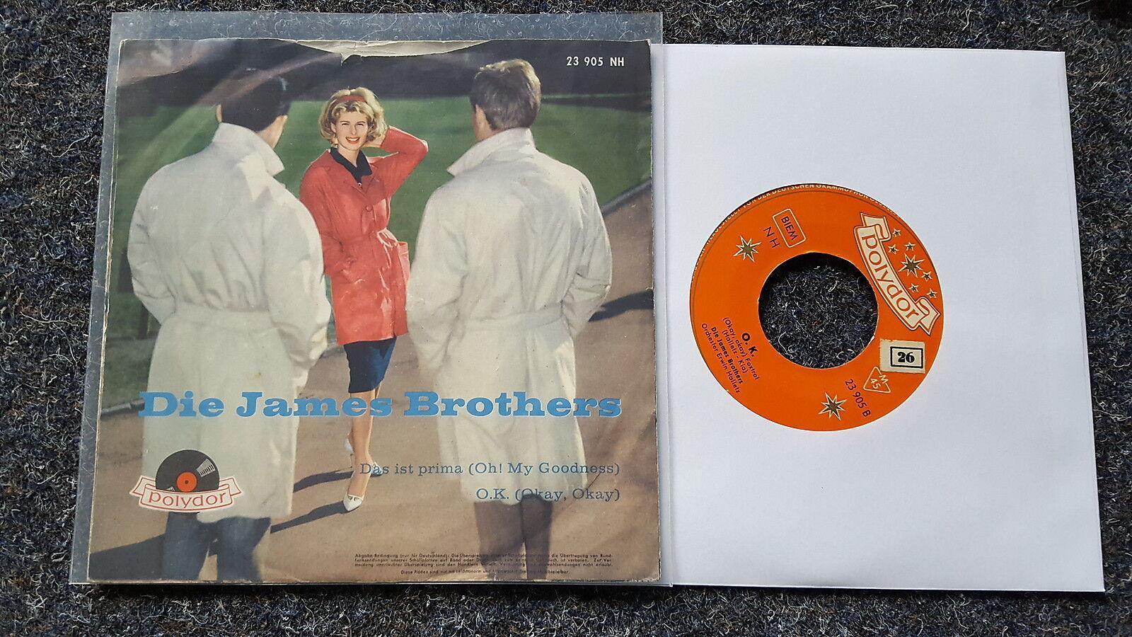7"" Single Vinyl Die James Brothers/ Peter Kraus - Das ist prima