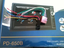 Power Acoustik PD-650 PD-650B POWER PLUGS 2 PC