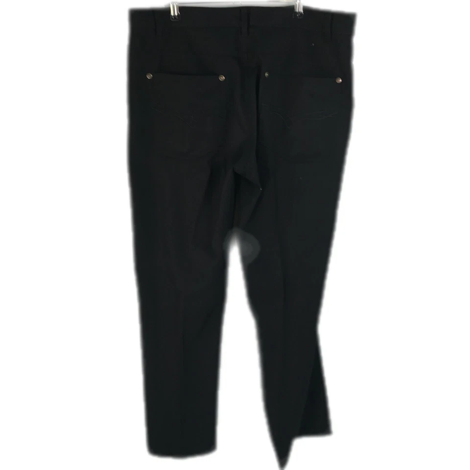 International Laundry Mens Casual Straight Leg Black Denim Jeans Size 38X34 - Image 2 of 4