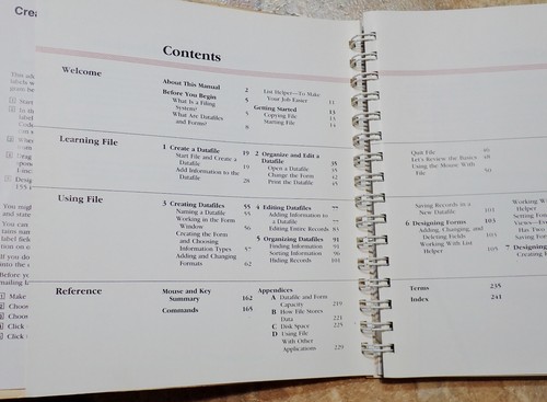 Microsoft File Management Program Manual for Apple Macintosh 1984 Rare Vintage - Photo 5/11