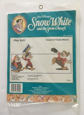 Disney Cross Stitch Kit Snow White Play Ball 35040