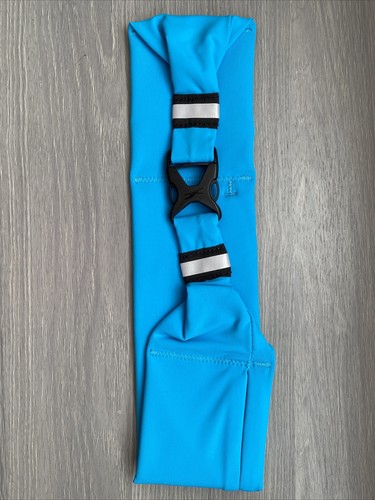 Fitletic Blue Running Belt With 3 Pockets - Picture 3 of 4