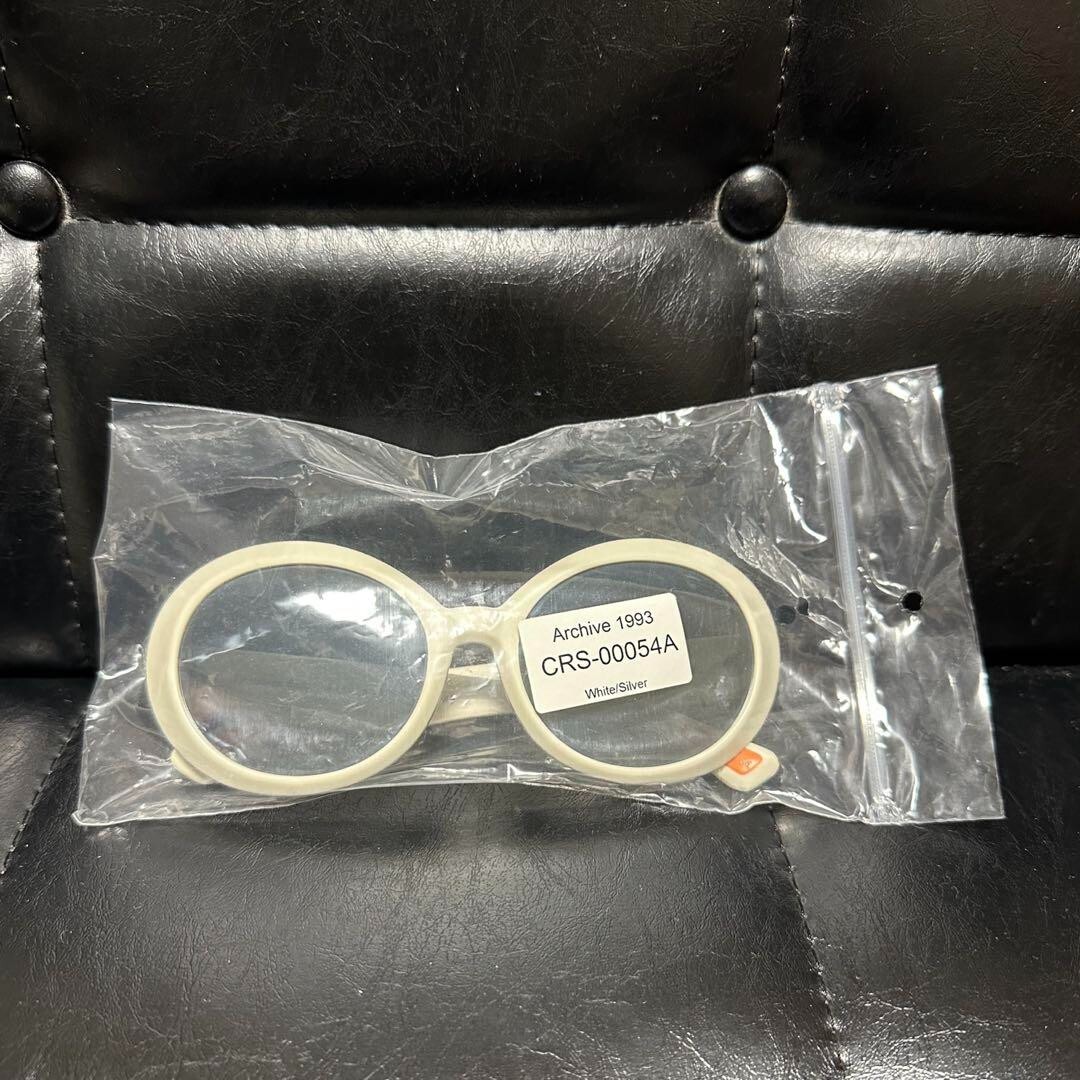 Christian Roth Archive 1993 (6558) CRS-00054A WHT Sunglass Christian Roth Archive 1993 (6558) CRS-00054A WHT Sunglass
