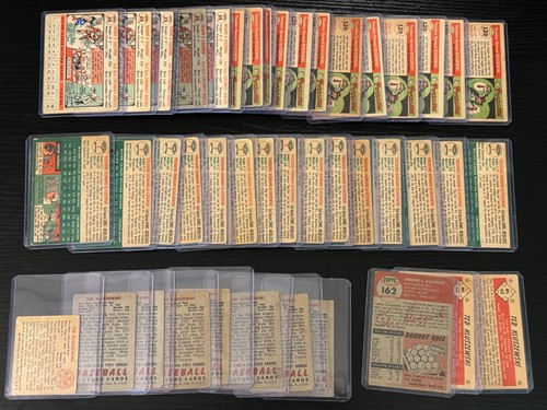 (43) 1950-1956 Topps/Bowman Ted Kluszewski cards lot, Low Grade, *SEWALL-SD* - Picture 6 of 6