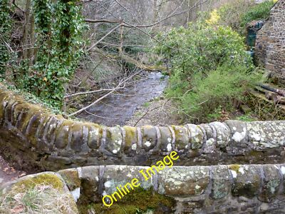 Photo 12x8 Grinds Brook, Edale taken from Gibraltar Bridge Grindsbrook Boo c2010
